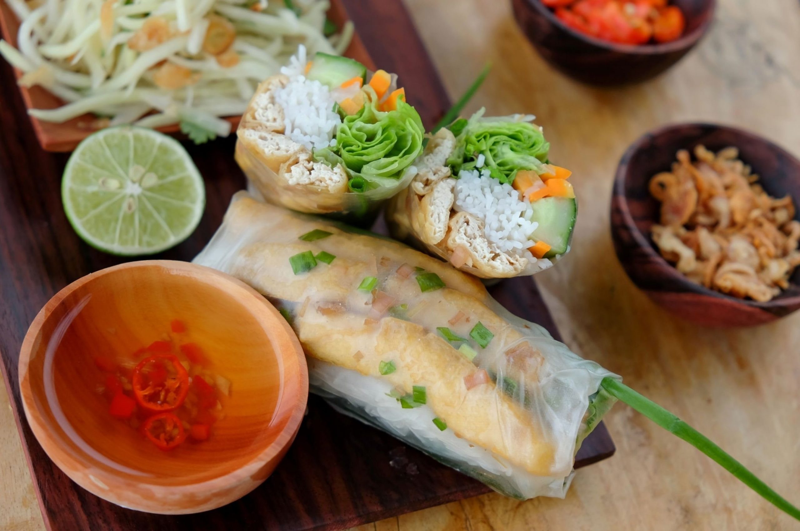 Benefits of eating Vietnamese rolls